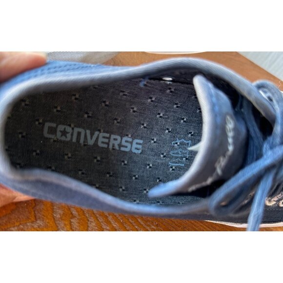 Converse UNISEX Canvas Flat Sneakers Denim Size 7.5 Sku 2963 - Picture 11 of 11